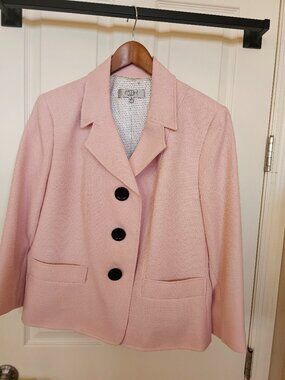 Kasper Pink Jacket Size 18